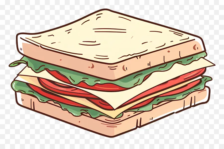 Sándwich，Pan PNG