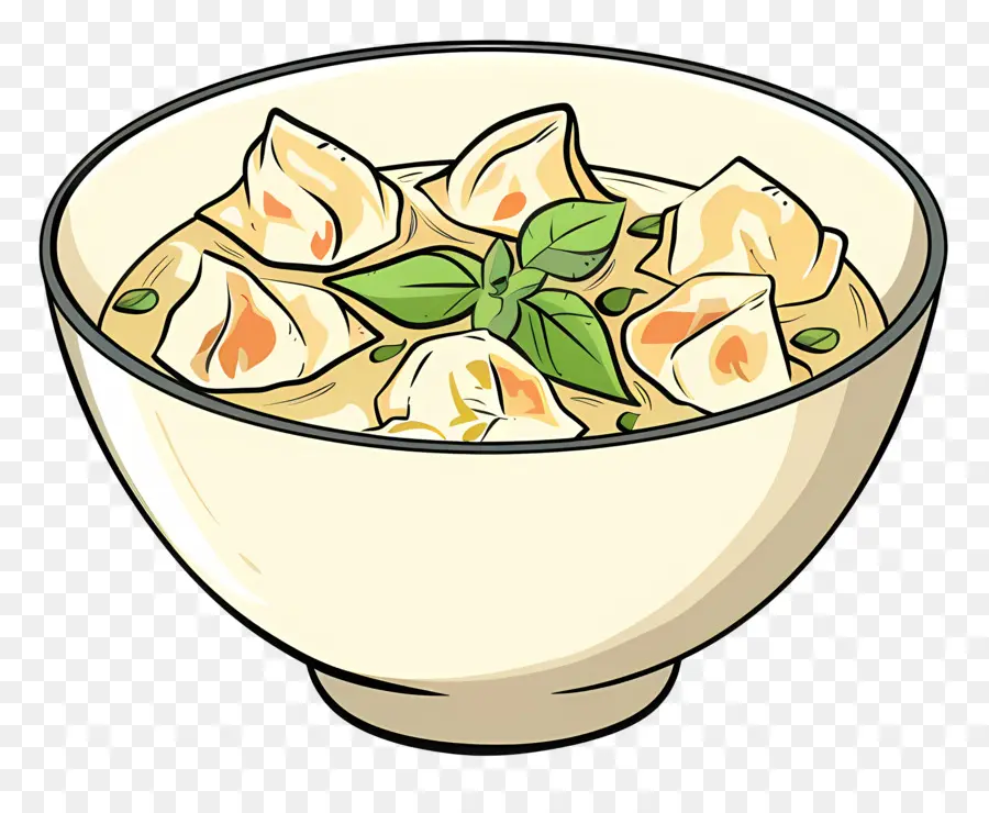 Sopa De Wonton，Sopa De Camarones PNG