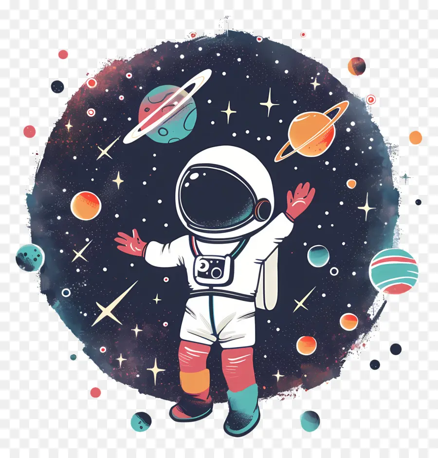 Espacio，Astronauta PNG