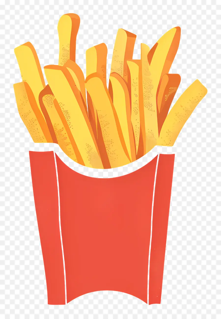 Las Papas Fritas，Comida Rápida PNG