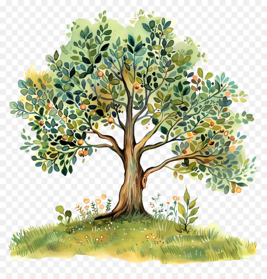 Árbol，Dosel PNG