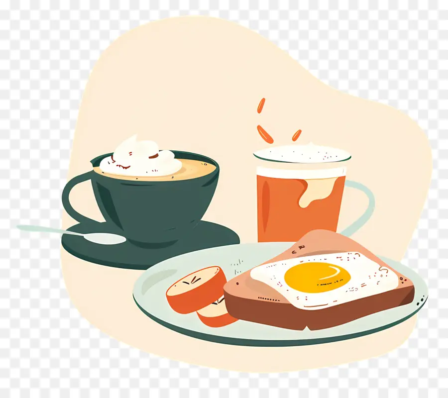 El Desayuno，Eggs PNG