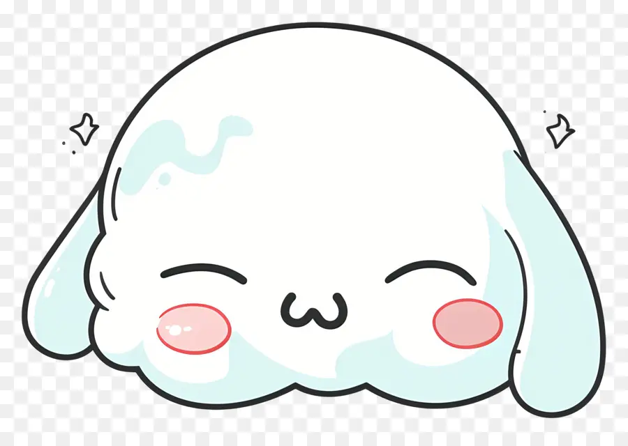 Cinnamoroll，Conejito Dormido PNG