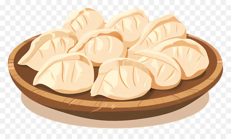 Bolas De Masa Hervida，Empanadillas Al Vapor PNG