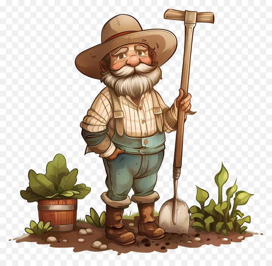 Agricultor，Jardinero PNG