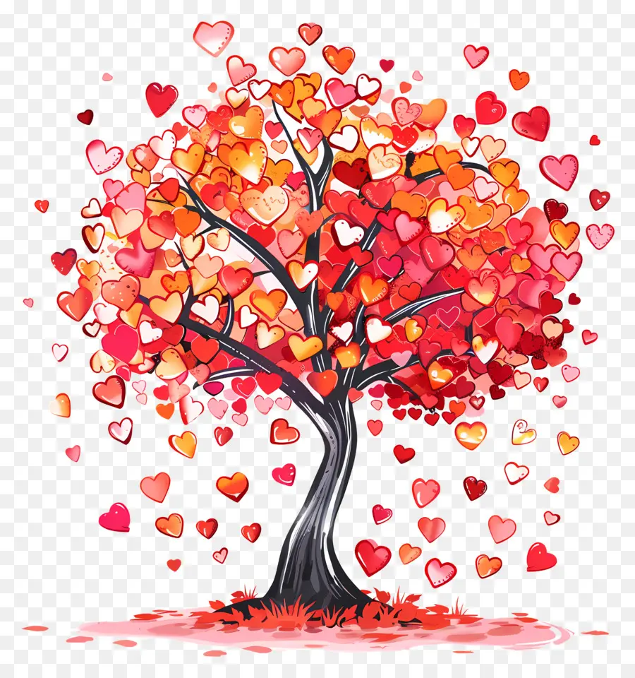 Árbol，El Día De San Valentín PNG