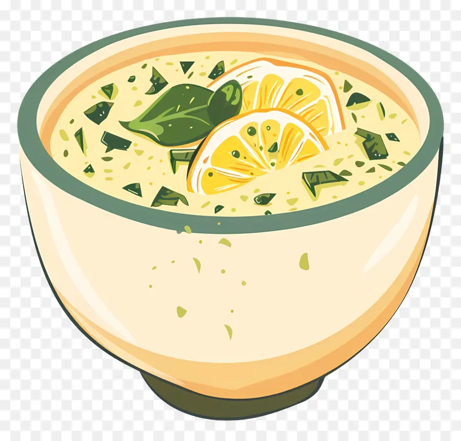 Avgolemono，Sopa Griega PNG