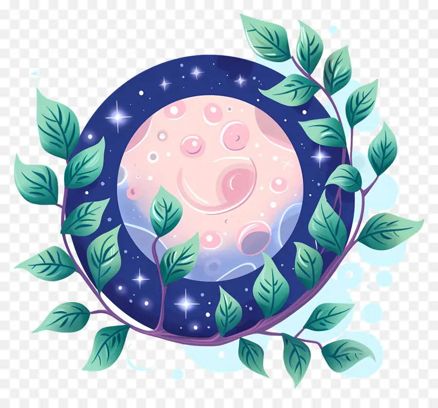 Mundo，Luna Rosa PNG