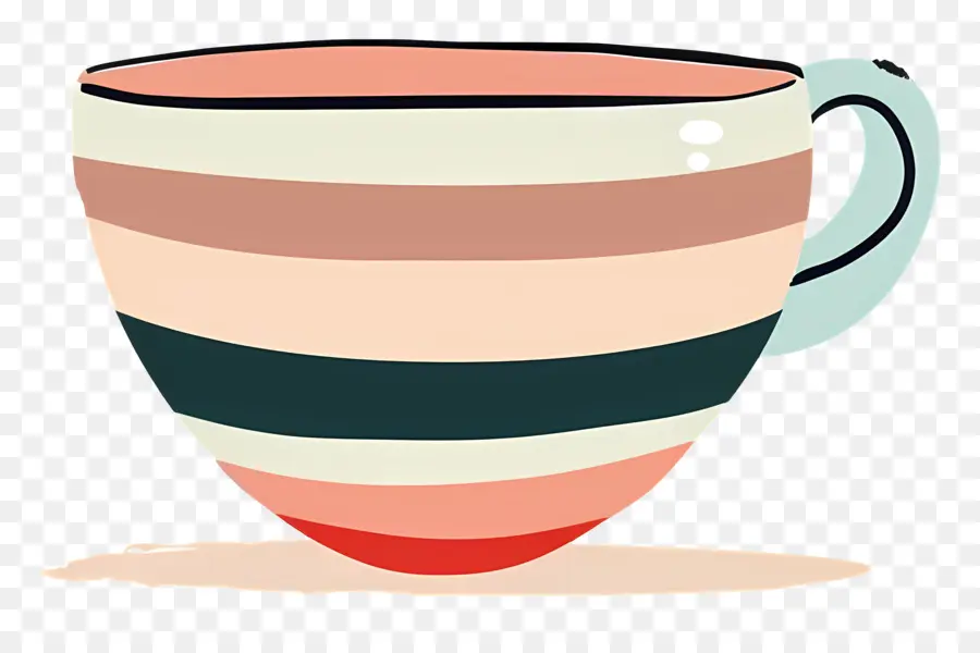 La Taza De Té，Taza De Papel PNG