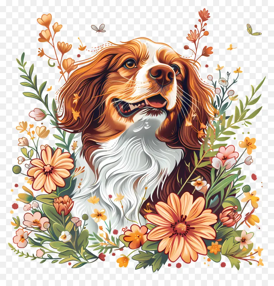 El Perro Disfruta De La Naturaleza，Perro Pequeño PNG