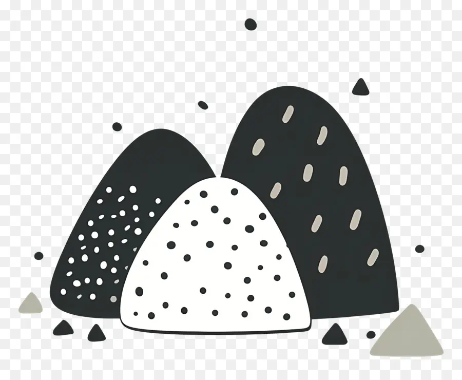 Onigiri，Las Rocas PNG