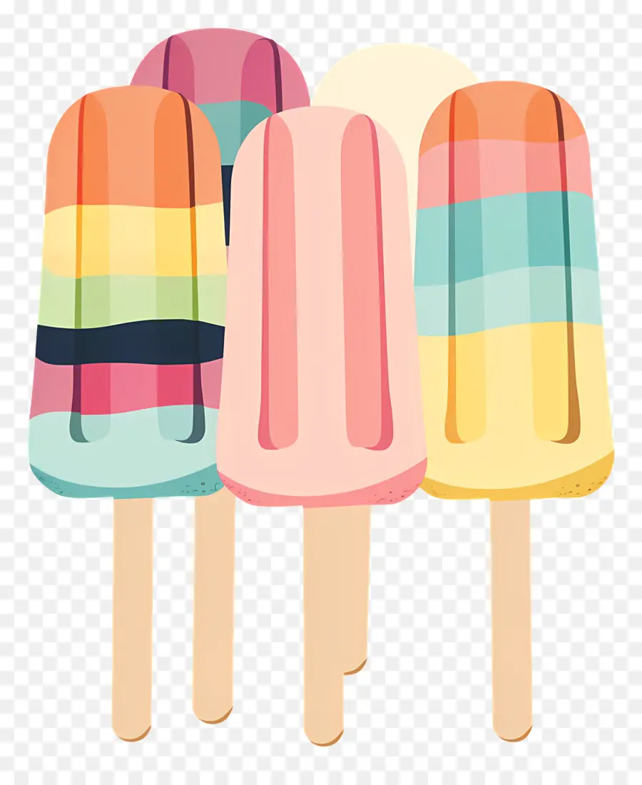 Las Paletas De Helado，Helados Pops PNG