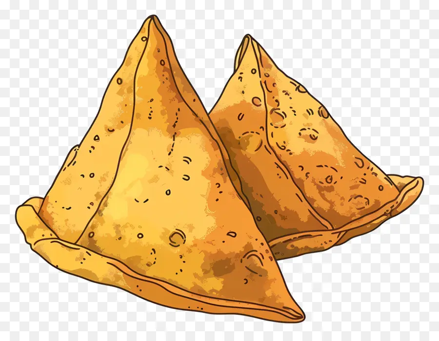 Samosas，Bocadillo PNG