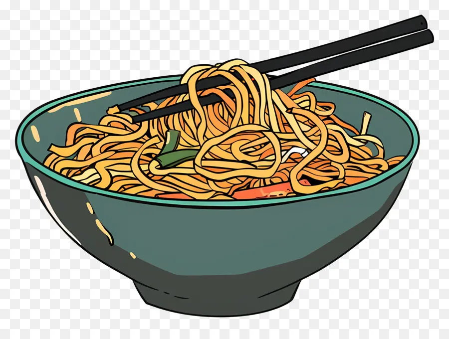 Chow Mein，Fideos PNG