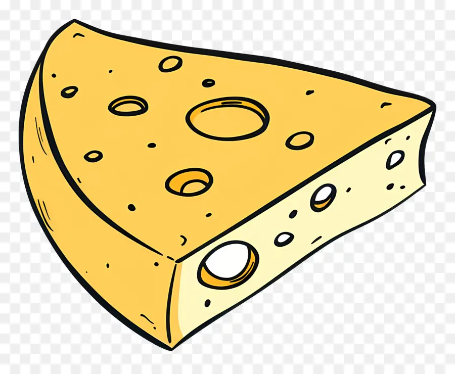 Rebanada De Queso，Queso PNG