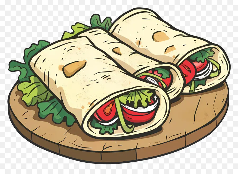 Burritos，Sándwiches PNG