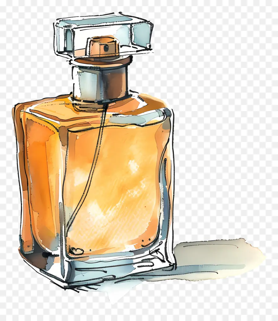 Perfume，Pintura A La Acuarela PNG