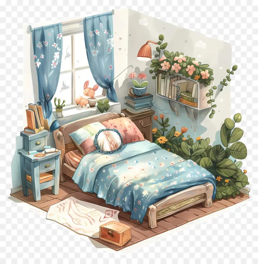 Dormitorio，Diseño De Interiores PNG