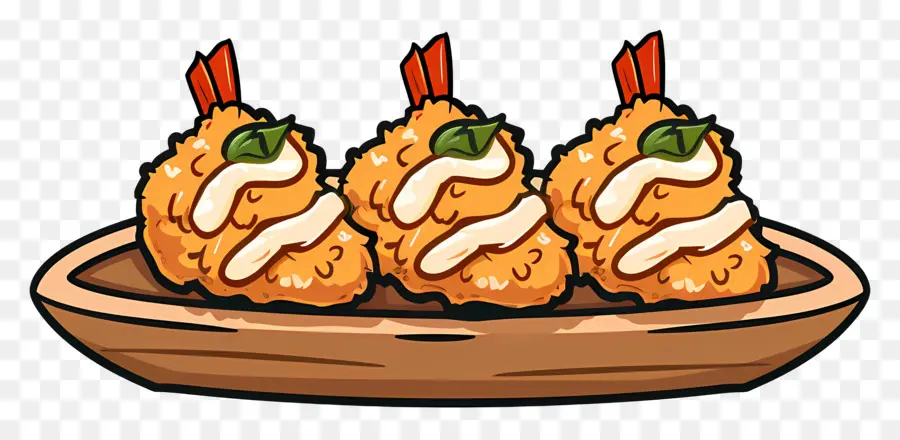 Tempura，Los Alimentos Fritos PNG