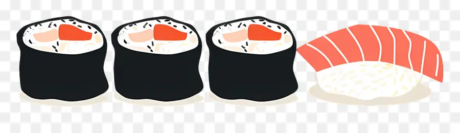 Sushi，Salmón PNG