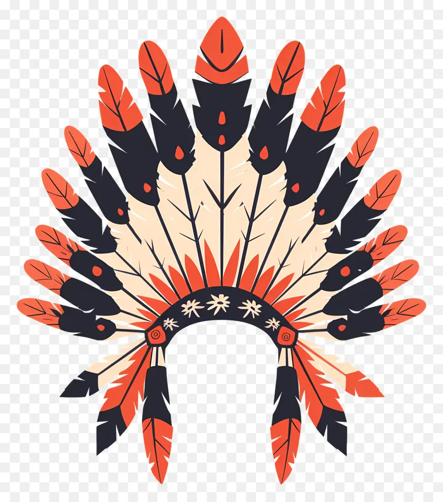 Tocado Tribal，Indio Tocado PNG