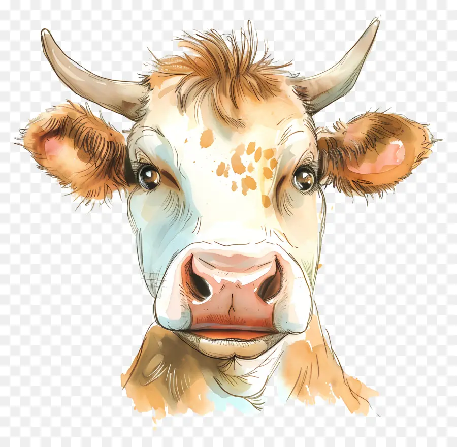 Vaca，Dibujo PNG