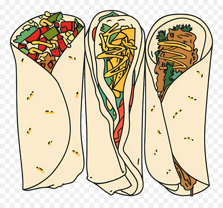 Burritos，Tacos PNG