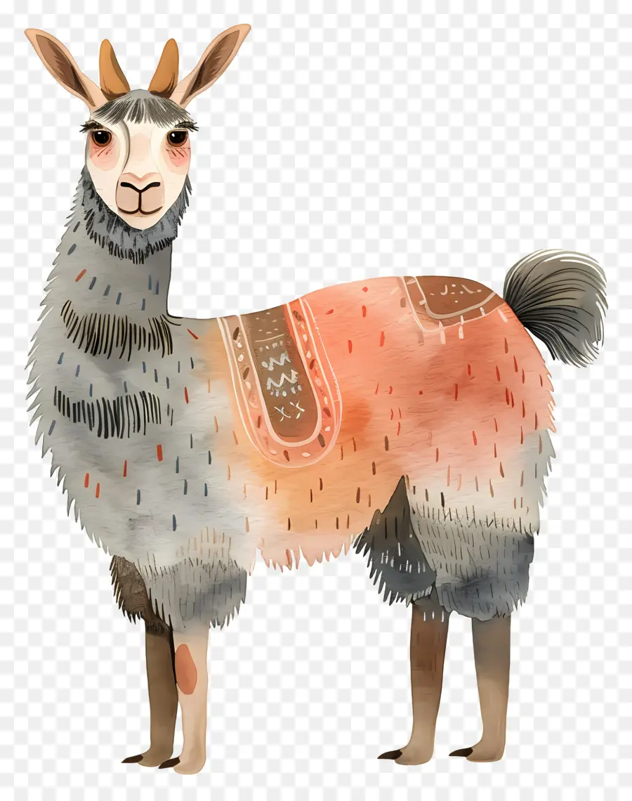 Llama，Spots PNG