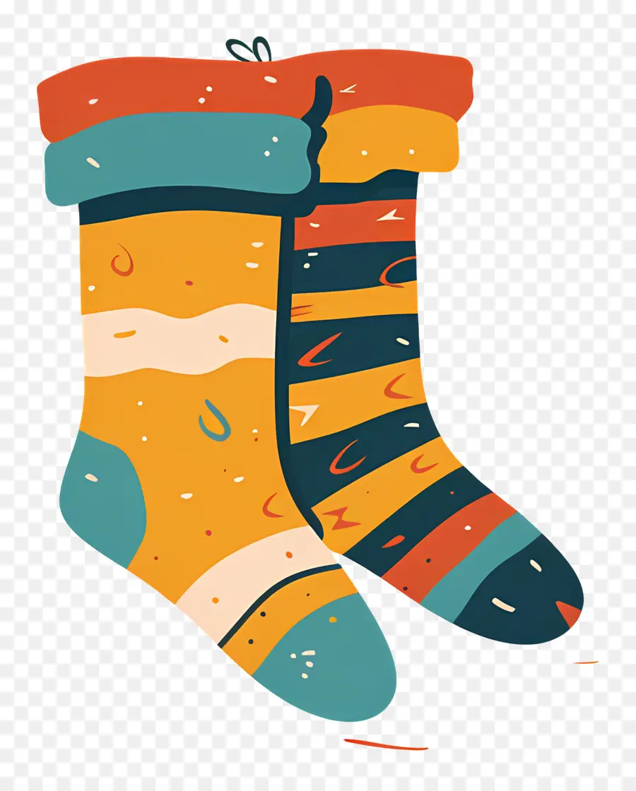 Medias De Navidad，Calcetines De Navidad PNG