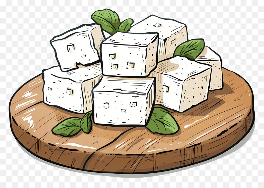 Queso Feta，Tofu PNG