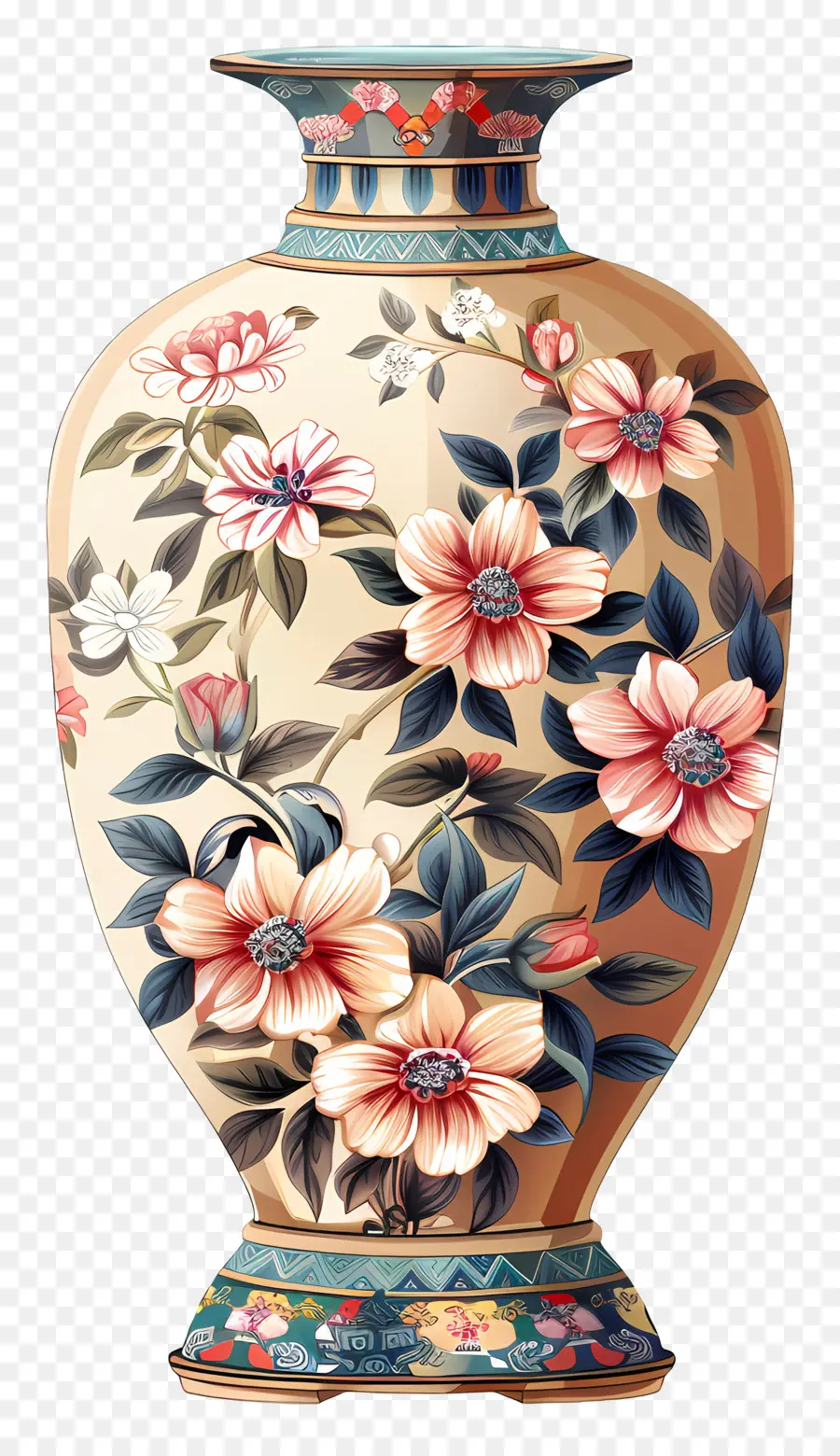 Jarrón Decorativo，Jarrón De Porcelana PNG