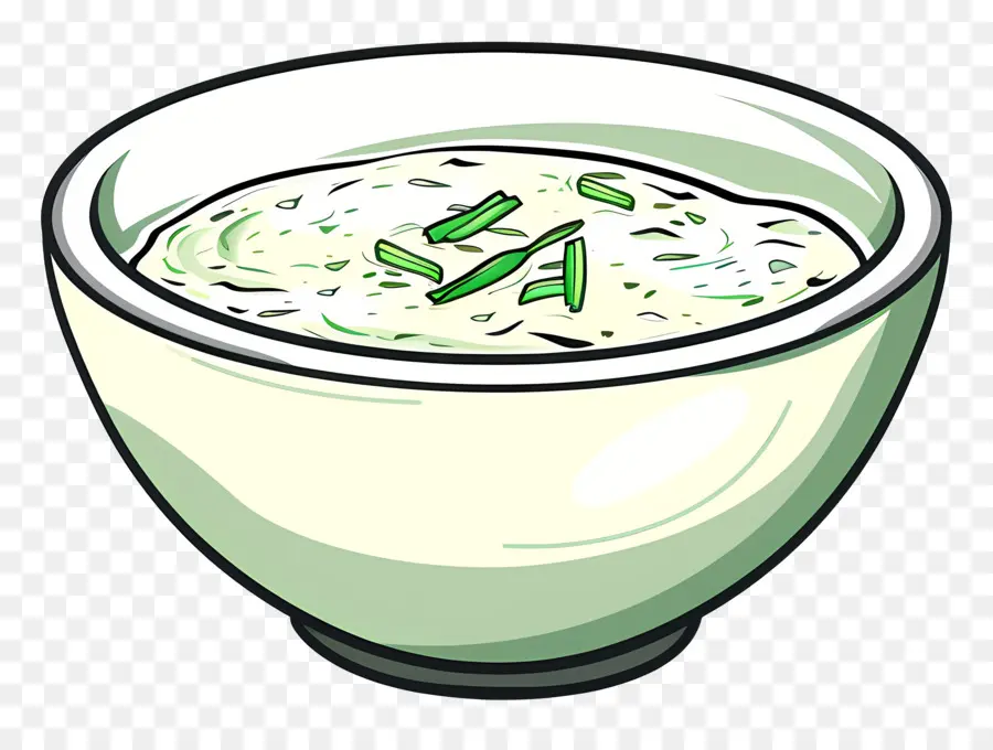 Raita Verde，Sopa De Crema PNG