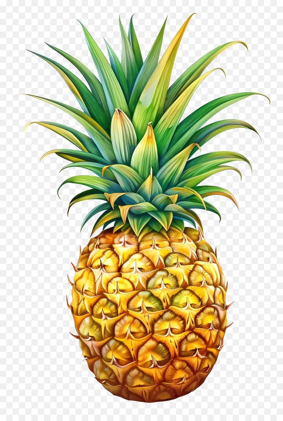 Piña，Fresco PNG