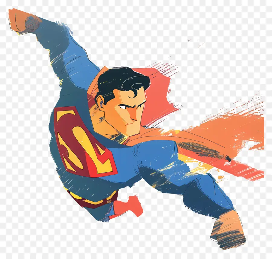 Superman，Volando PNG