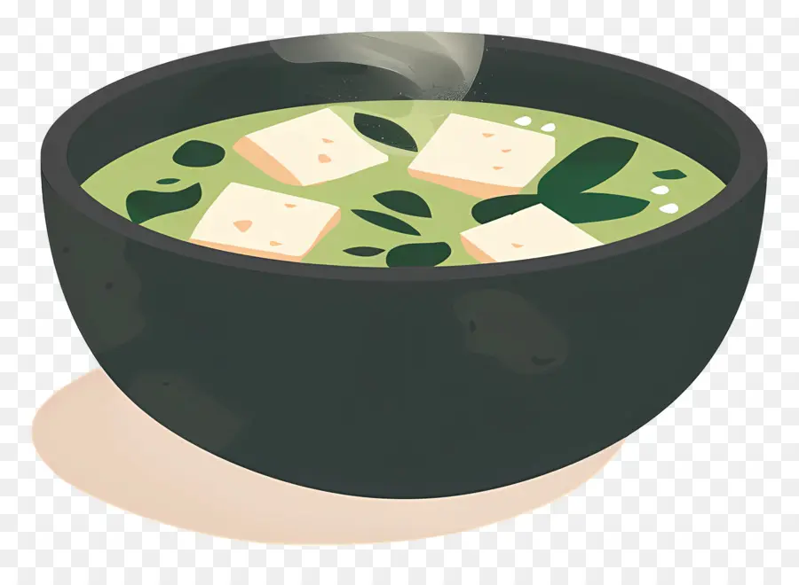 Sopa De Miso，El Queso De Soja PNG