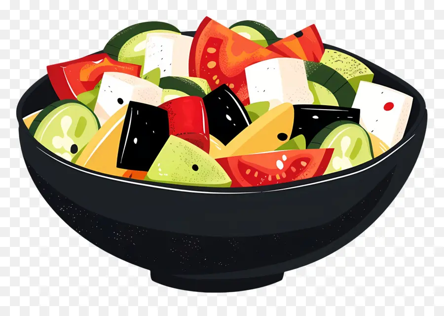 Ensalada Griega，Ensalada PNG