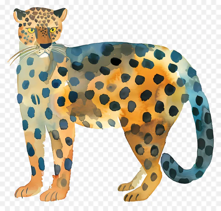 Leopardo，Manchas PNG