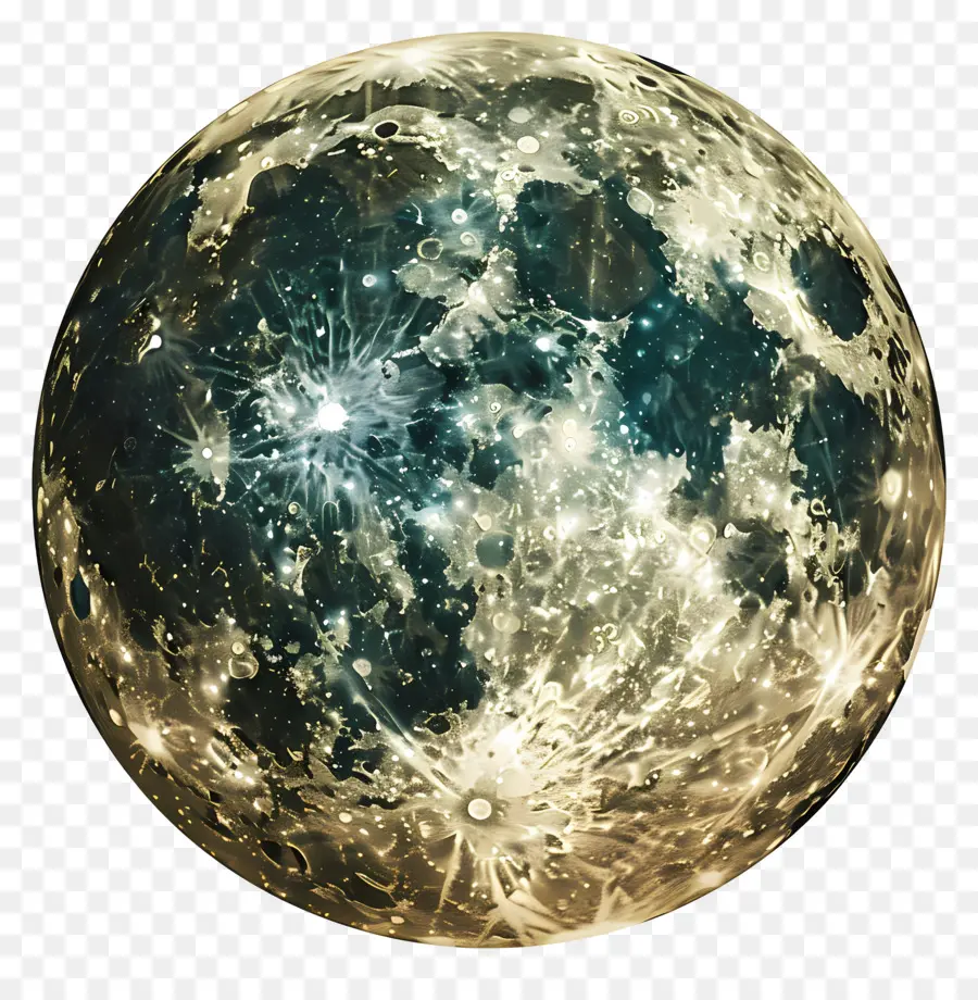 Luna Llena，Estrellas PNG