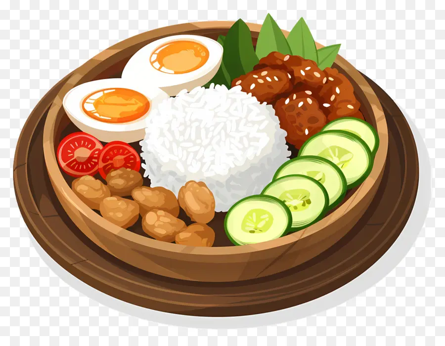 Nasi Lemak，Arroz PNG