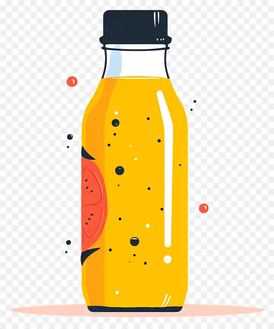 El Jugo De La Botella，Jugo De Naranja PNG