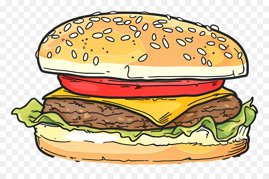 Hamburgo，Handdrawn PNG