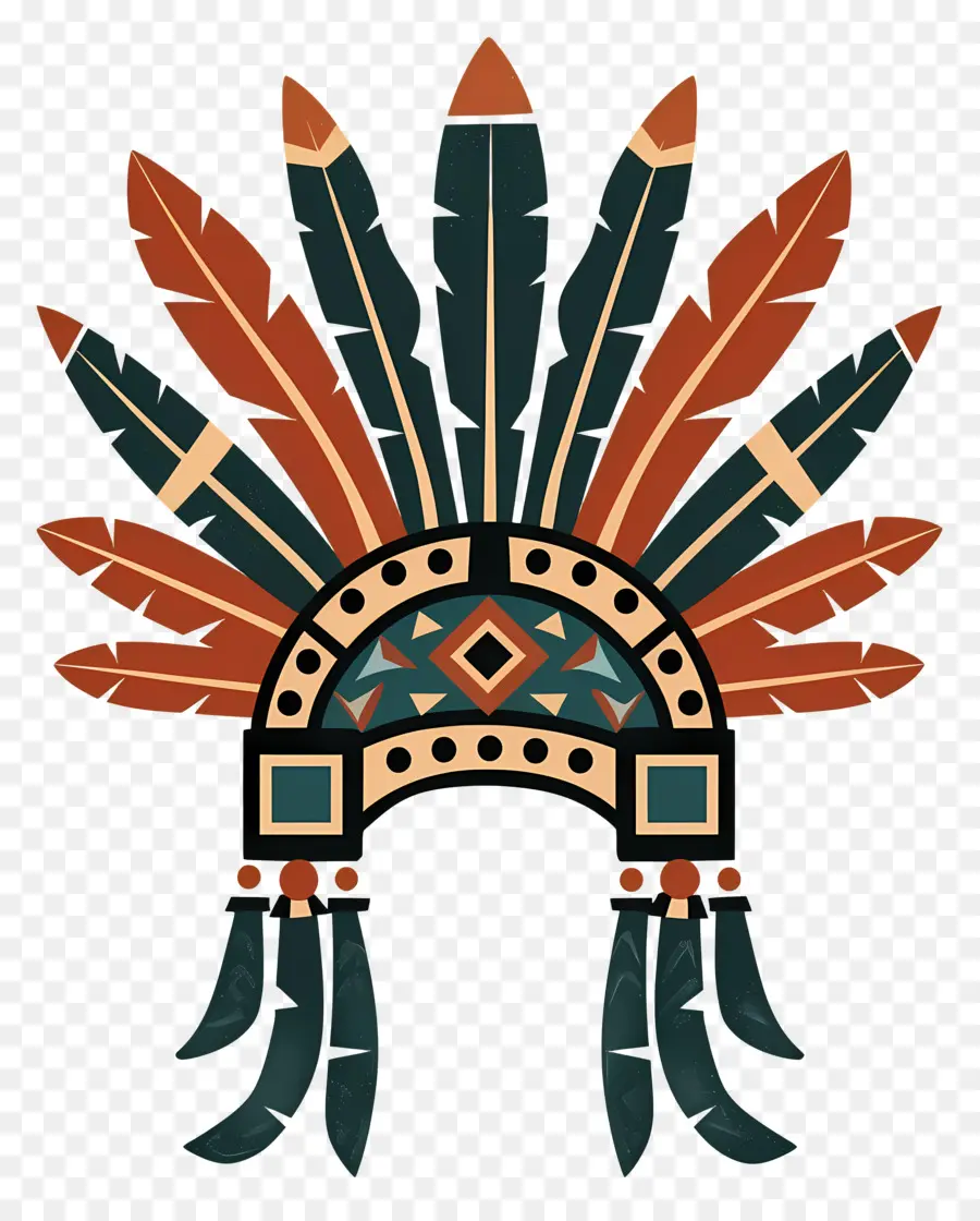 Tocado Azteca，Nativo Americano PNG