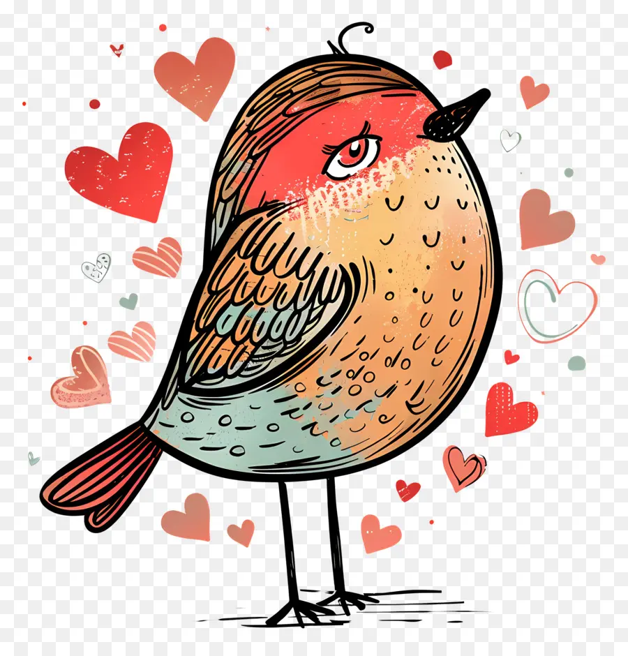 Aves，El Día De San Valentín PNG