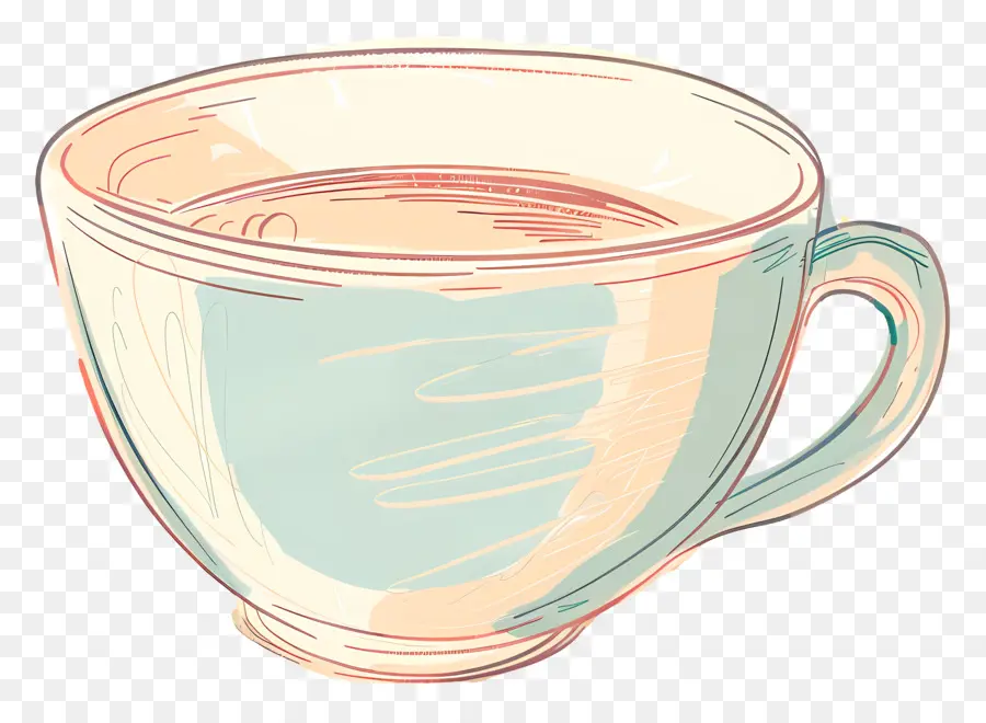 La Taza De Té，Cup Of Tea PNG