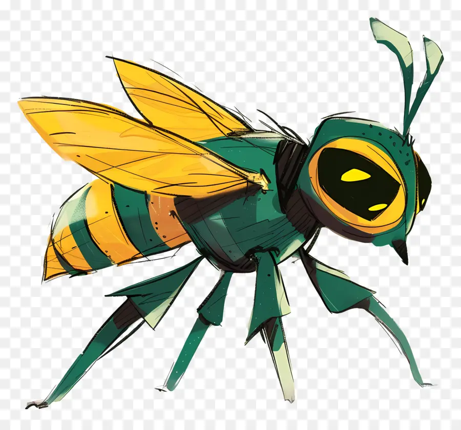 De Dibujos Animados De La Abeja，Abeja PNG