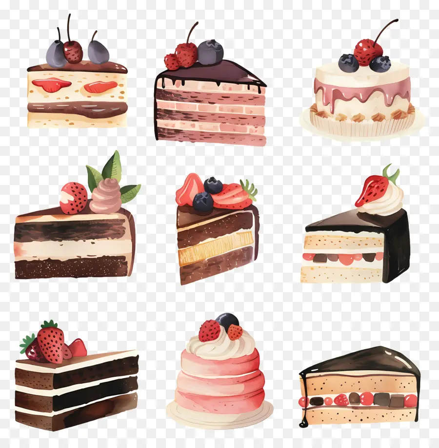 Tortas，Postres PNG