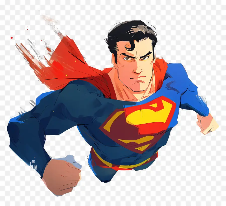 Superman，Volando PNG