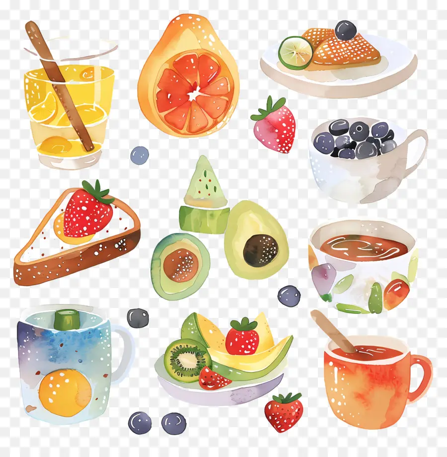 El Desayuno，Frutas PNG