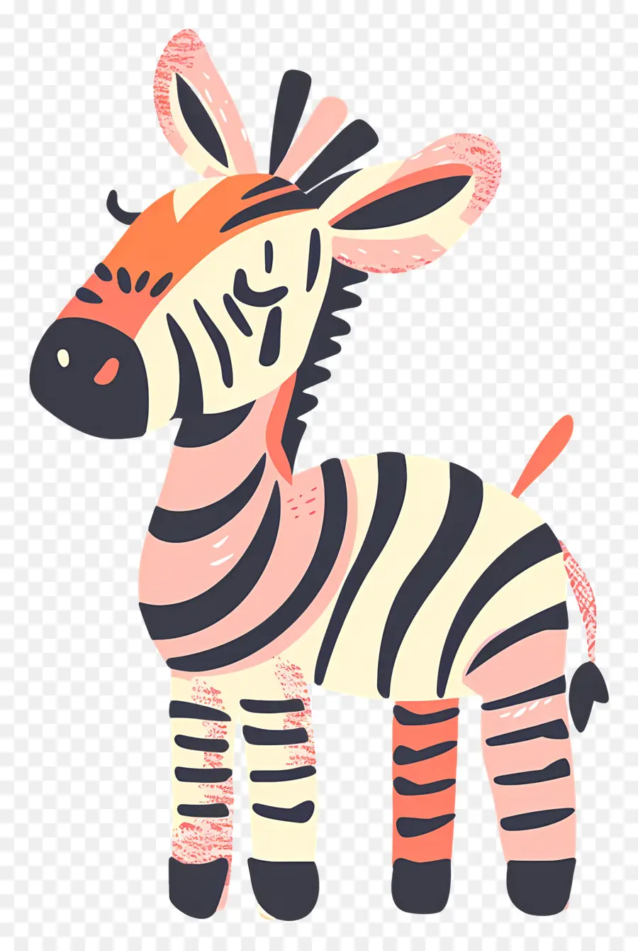 Cebra，Dibujos Animados De Zebra PNG