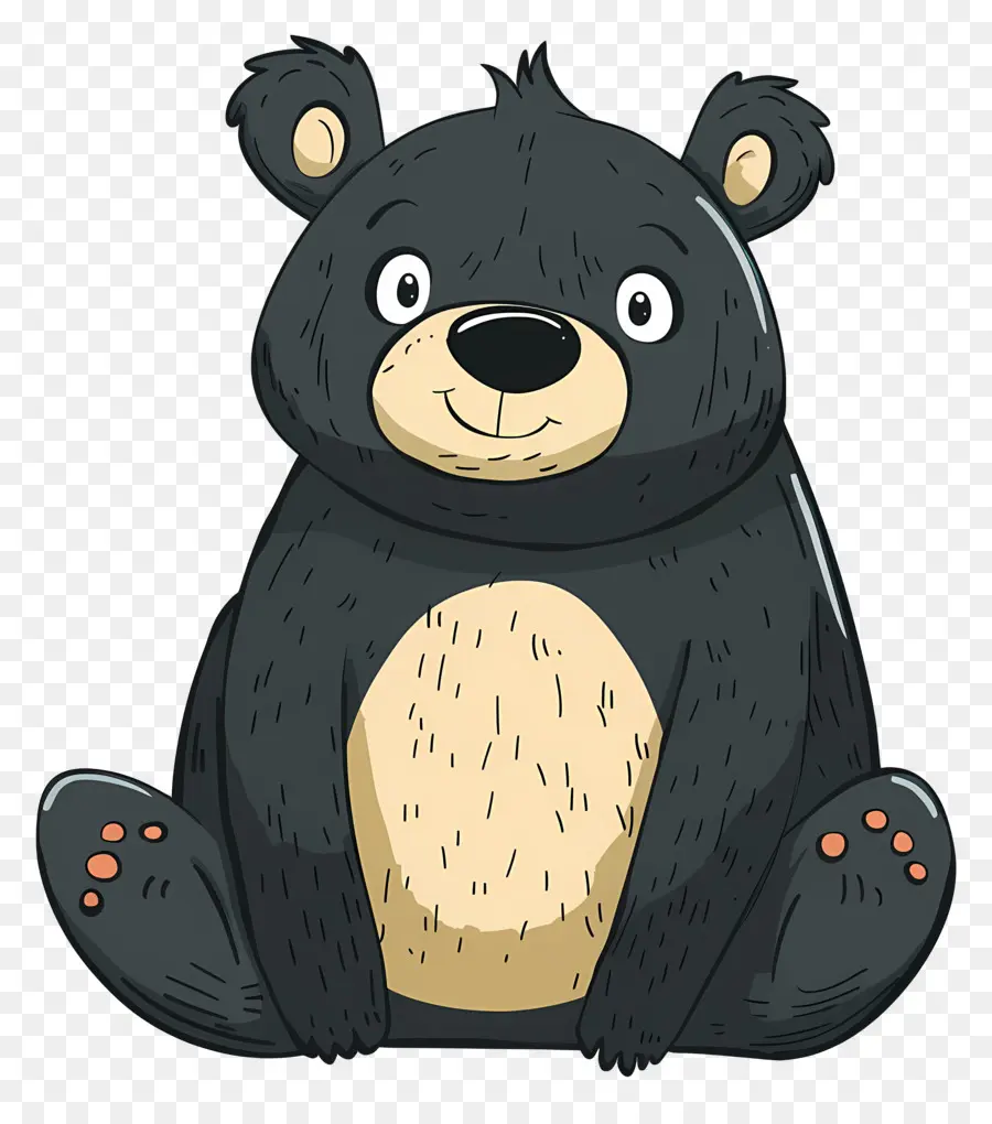 Cartoon Bear，Oso PNG